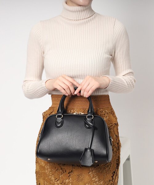 ESPERANZA(エスペランサ)の「シボフェイクレザー2WAYボストンバッグ(ボストンバッグ・レディース・こしょう色系/ブルー/ブラック・FREE)」の20枚目の写真