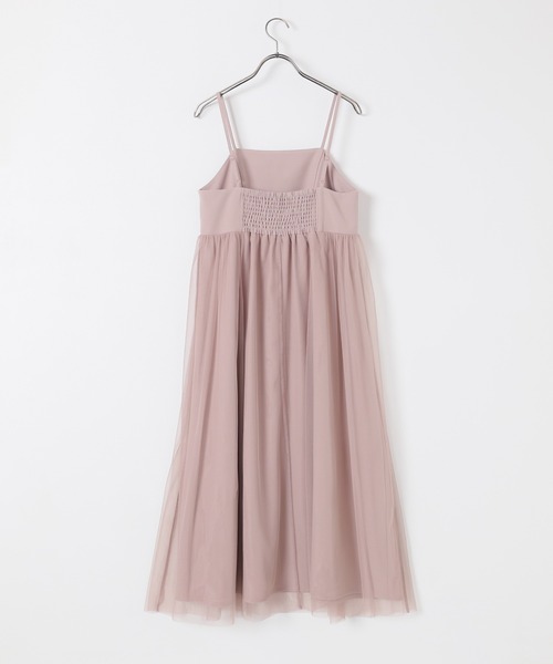 Honeys（ハニーズ）の「チュール使いキャミワンピ（ワンピース