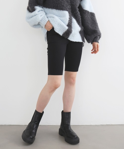 LIAN（リアン）の「バイカーパンツ（その他パンツ・レディース・ブラック/グレー・FREE）」の7枚目の写真