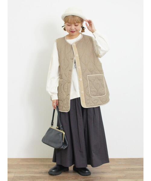 Samansa Mos2(サマンサ モスモス)の「【2WAY】ガマグチショルダーハンドバッグ(ハンドバッグ・レディース・ブラウン/ブラック・F)」の12枚目の写真