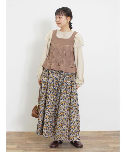 Samansa Mos2(サマンサ モスモス)の「【2WAY】ガマグチショルダーハンドバッグ(ハンドバッグ・レディース・ブラウン/ブラック・F)」の8枚目の写真