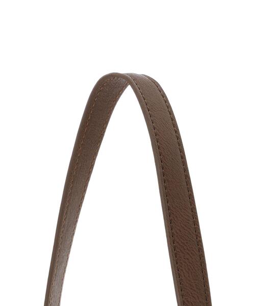 Samansa Mos2(サマンサ モスモス)の「【2WAY】ガマグチショルダーハンドバッグ(ハンドバッグ・レディース・ブラウン/ブラック・F)」の18枚目の写真