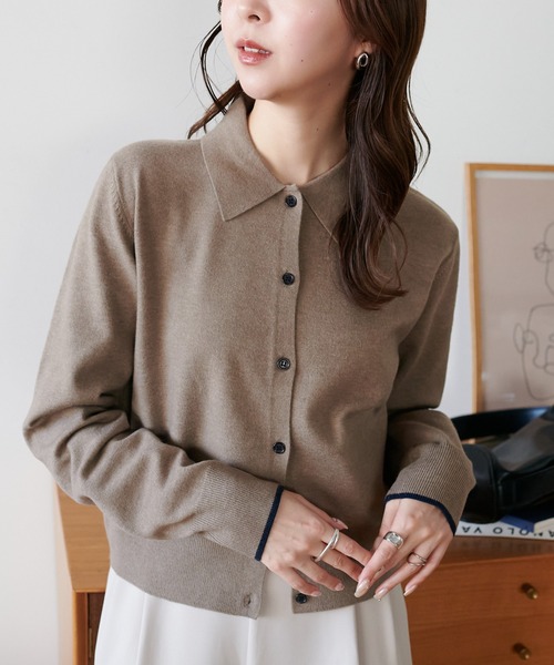 NOAH グレー ボタン付きカーディガン Mサイズ NOAH グレー ボタン付きカーディガン Mサイズ NOAH グレー ボタン付き