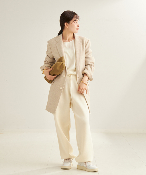 plage（プラージュ）の「Big Tailored ジャケット（その他アウター・レディース・チャコールグレー/ブラック系その他/ベージュ・38/36）」の11枚目の写真