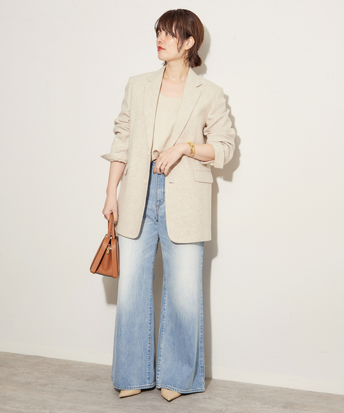 plage（プラージュ）の「Big Tailored ジャケット（その他アウター・レディース・チャコールグレー/ブラック系その他/ベージュ・38/36）」の12枚目の写真