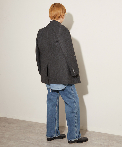 plage（プラージュ）の「Big Tailored ジャケット（その他アウター・レディース・チャコールグレー/ブラック系その他/ベージュ・38/36）」の19枚目の写真