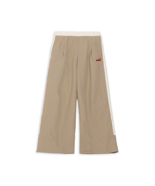 PUMA(プーマ)の「PUMA プーマ ウィメンズ CORE HERITAGE ウーブン トラックパンツ(その他パンツ・レディース・ブラック/グリーン・LARGE/MEDIUM/SMALL/X-LARGE)」の5枚目の写真