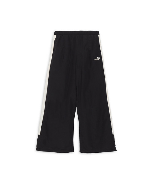 PUMA（プーマ）の「PUMA プーマ ウィメンズ CORE HERITAGE ウーブン トラックパンツ（その他パンツ・レディース・ブラック/グリーン・LARGE/MEDIUM/SMALL/X-LARGE）」の4枚目の写真
