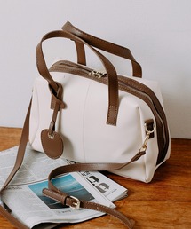 Luceat（ルーチェット）の「【Luceat】ダブルジップミニバッグ（ボディバッグ/ウエストポーチ）」