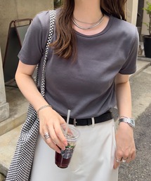 KOBE LETTUCE | [ 選べる半袖/長袖×M～XLサイズ ] スムースコットンTシャツ(Tシャツ/カットソー)