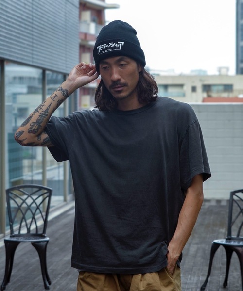 THRASHER(スラッシャー)の「THRASHER KNIT CAP BEANIE スラッシャー ニット帽(ニットキャップ/ビーニー・メンズ・ホワイト/バーガンディー/ブラック/グレー・FREE)」の9枚目の写真