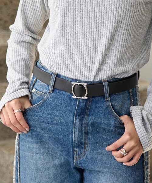 PAGEBOY(ページボーイ)の「リバーシブルリングベルト(ベルト・レディース・ブラック/ブラウン・FREE)」の5枚目の写真