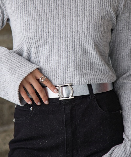 PAGEBOY(ページボーイ)の「リバーシブルリングベルト(ベルト・レディース・ブラック/ブラウン・FREE)」の6枚目の写真