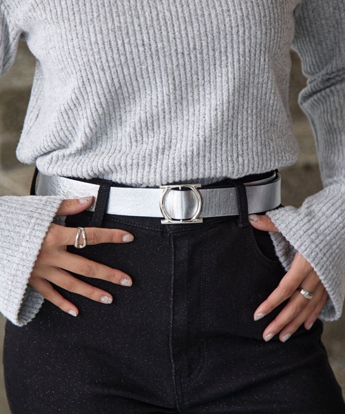 PAGEBOY(ページボーイ)の「リバーシブルリングベルト(ベルト・レディース・ブラック/ブラウン・FREE)」の9枚目の写真