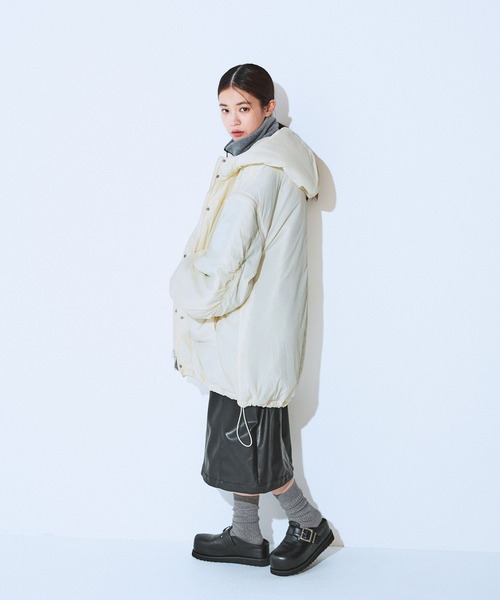 JEANASIS（ジーナシス）の「【中綿入りで冬の防寒も◎】ソデ2WAY