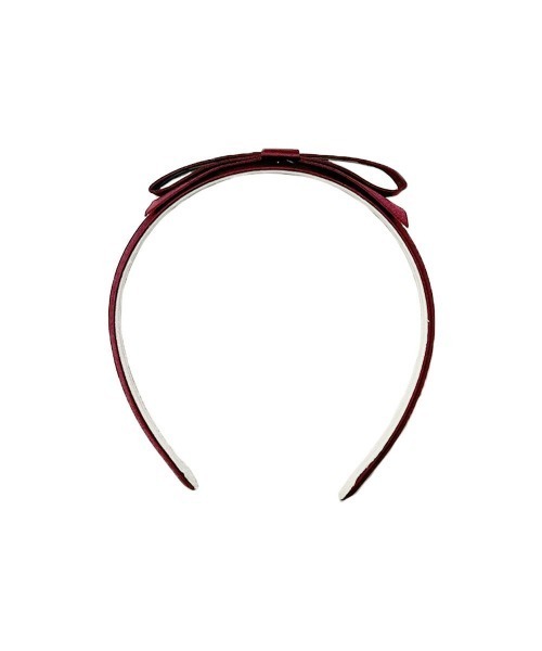 F i.n.t（フィント）の「ミニリボンカチューシャ/fint（カチューシャ・レディース・ブルーグレー/ブラック/レッド・FREE）」の7枚目の写真