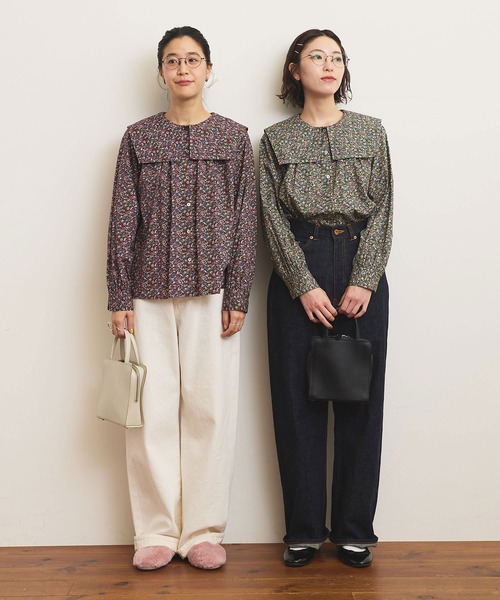 fig London（フィグロンドン）の「Dorothy sailor blouse