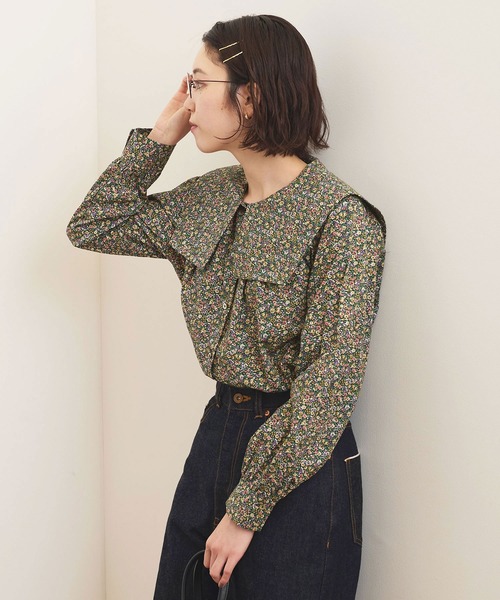 fig London ドロシーセーラーブラウス fig London ドロシーセーラーブラウス 【公式通販】