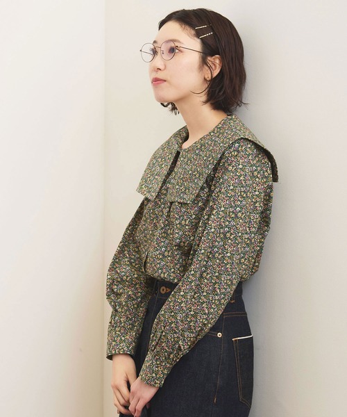 フィグロンドンDorothy sailor blouse fig London フィグロンドン Dorothy sailor blouse