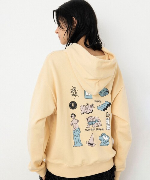 【セール】Six Sence Recordコラボ グラフィックフーディスウェット（スウェット）｜NAVE（ネイヴ）