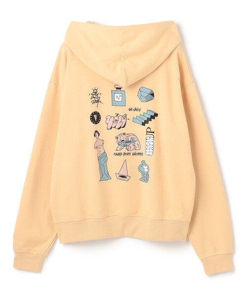 【セール】Six Sence Recordコラボ グラフィックフーディスウェット（スウェット）｜NAVE（ネイヴ）