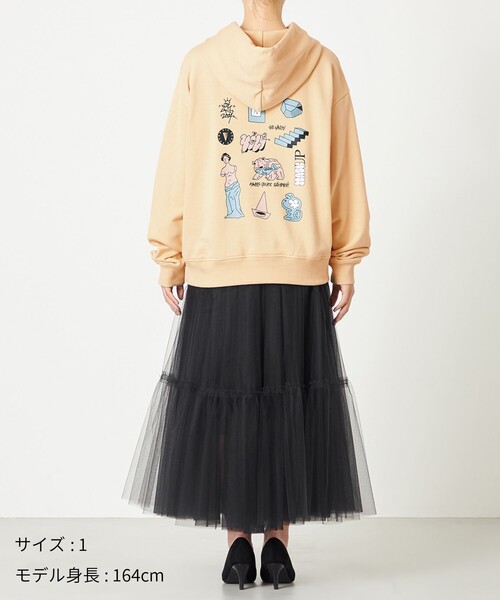 【セール】Six Sence Recordコラボ グラフィックフーディスウェット（スウェット）｜NAVE（ネイヴ）