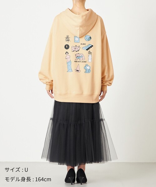 【セール】Six Sence Recordコラボ グラフィックフーディスウェット（スウェット）｜NAVE（ネイヴ）