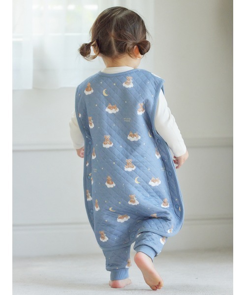 gelato pique（ジェラートピケ）の「【販路限定商品】【BABY】 dreamy bear柄腹巻パンツ（その他ベビーウェア・キッズ・クリーム/ネイビー・70/80）」の7枚目の写真