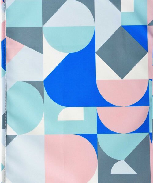 TRAVEL SHOP MILESTO(トラベルショップミレスト)の「MILESTO×PAPIERTIGRE ポケッタブルボストン 35L(ボストンバッグ・レディース・ネイビー/ライトブルー/ブルー・フリ-)」の16枚目の写真