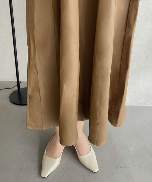 Ada.(エイダ)の「ビスチェ風デザイン アームカット ドッキングワンピース(ワンピース・レディース・ブラック/ベージュ・M/L)」の17枚目の写真