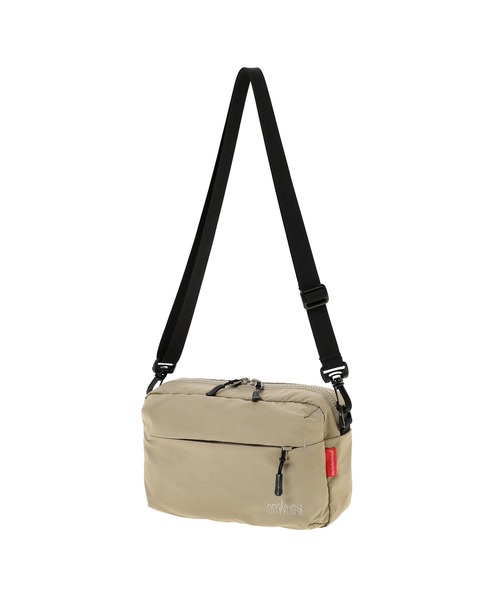 Manhattan Portage（マンハッタンポーテージ）の「Cityhall Shoulder Bag Nylon Tussah Quill（ショルダーバッグ・メンズ・ベージュ/ブラック・X-SMALL）」の18枚目の写真