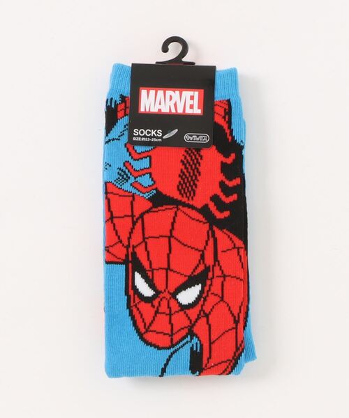 MARVEL(マーベル)の「【 MARVEL 】 ミドルハイソックス 24F10(ソックス/靴下・レディース・ブルー/ブラック/パープル・23-25cm)」の9枚目の写真
