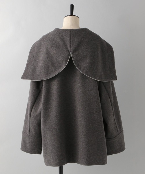 e/rm(イーアールエム)の「【e/rm】フーディーコート(その他アウター・レディース・ライトベージュ/チャコールグレー/ブラウン・FREE)」の5枚目の写真