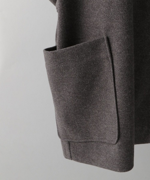 e/rm(イーアールエム)の「【e/rm】フーディーコート(その他アウター・レディース・ライトベージュ/チャコールグレー/ブラウン・FREE)」の10枚目の写真