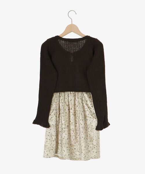 MAJESTIC LEGON（マジェスティックレゴン）の「カーデセットミニキャミワンピース（ワンピース・レディース・ブラック系その他/ベージュ系その他2・MEDIUM）」の20枚目の写真