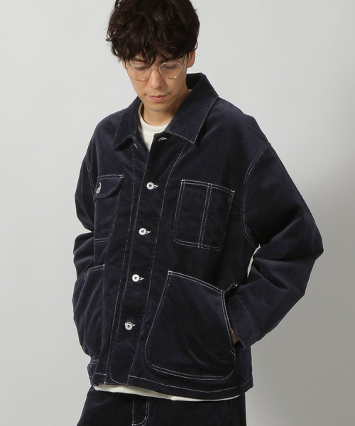 LAKOLE（ラコレ）の「コーデュロイポケットブルゾン / 147399（ブルゾン・メンズ・アイボリー/ブラウン/ネイビー・LARGE/MEDIUM）」の3枚目の写真