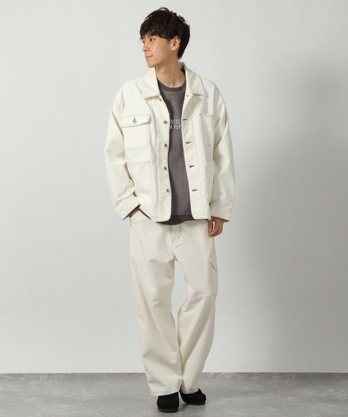 LAKOLE（ラコレ）の「コーデュロイポケットブルゾン / 147399（ブルゾン・メンズ・アイボリー/ブラウン/ネイビー・LARGE/MEDIUM）」の7枚目の写真