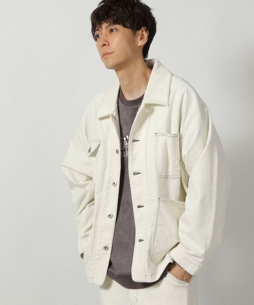 LAKOLE（ラコレ）の「コーデュロイポケットブルゾン / 147399（ブルゾン・メンズ・アイボリー/ブラウン/ネイビー・LARGE/MEDIUM）」の8枚目の写真