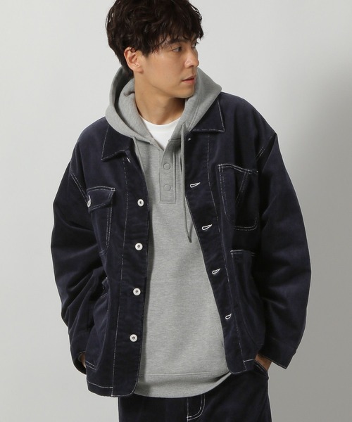セール】コーデュロイポケットブルゾン / 147399（ブルゾン）｜LAKOLE