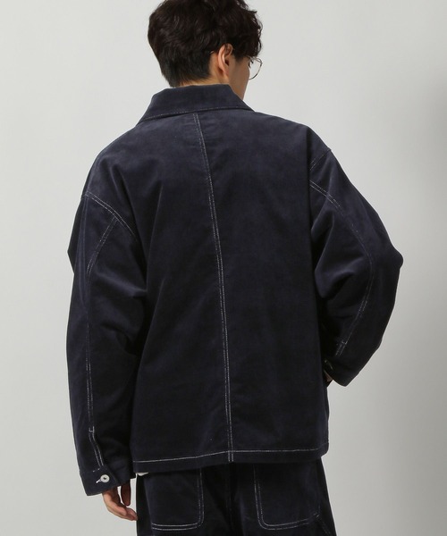 LAKOLE（ラコレ）の「コーデュロイポケットブルゾン / 147399（ブルゾン・メンズ・アイボリー/ブラウン/ネイビー・LARGE/MEDIUM）」の14枚目の写真