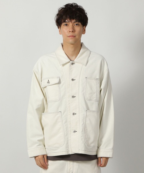 LAKOLE（ラコレ）の「コーデュロイポケットブルゾン / 147399（ブルゾン・メンズ・アイボリー/ブラウン/ネイビー・LARGE/MEDIUM）」の15枚目の写真