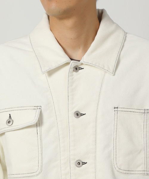 LAKOLE（ラコレ）の「コーデュロイポケットブルゾン / 147399（ブルゾン・メンズ・アイボリー/ブラウン/ネイビー・LARGE/MEDIUM）」の18枚目の写真