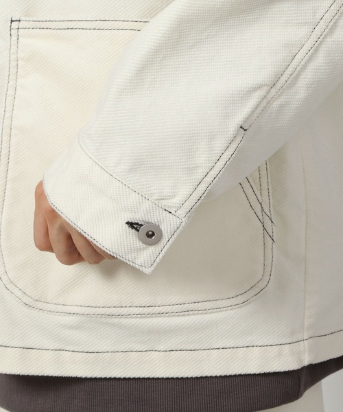 LAKOLE（ラコレ）の「コーデュロイポケットブルゾン / 147399（ブルゾン・メンズ・アイボリー/ブラウン/ネイビー・LARGE/MEDIUM）」の22枚目の写真