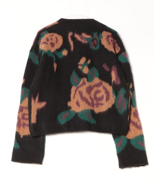 WESTSEA(ウエストシー)の「薔薇 / バラ クルーニット(ニット/セーター・レディース・ブラック/ブラック系その他・M/L)」の14枚目の写真