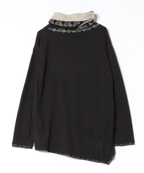 チャイハネ（チャイハネ）の「【チャイハネ】ウォニーMEN'Sニットソートップス（ニット/セーター・メンズ・レッド/ベージュ/ネイビー/ブラック・FREE）」の5枚目の写真