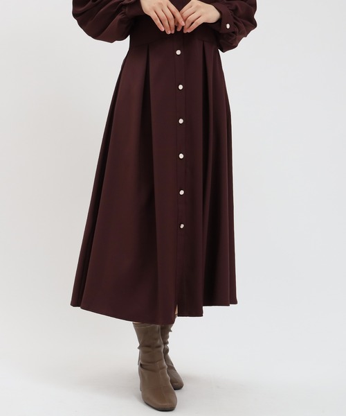 ASTORIA ODIER(アストリアオディール)の「コルセットシャツワンピース(ワンピース・レディース・カーキ/ワイン/グレー・SMALL/MEDIUM/LARGE)」の12枚目の写真