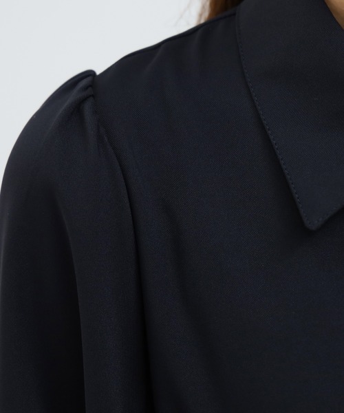 ASTORIA ODIER(アストリアオディール)の「コルセットシャツワンピース(ワンピース・レディース・カーキ/ワイン/グレー・SMALL/MEDIUM/LARGE)」の6枚目の写真