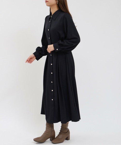ASTORIA ODIER(アストリアオディール)の「コルセットシャツワンピース(ワンピース・レディース・カーキ/ワイン/グレー・SMALL/MEDIUM/LARGE)」の20枚目の写真