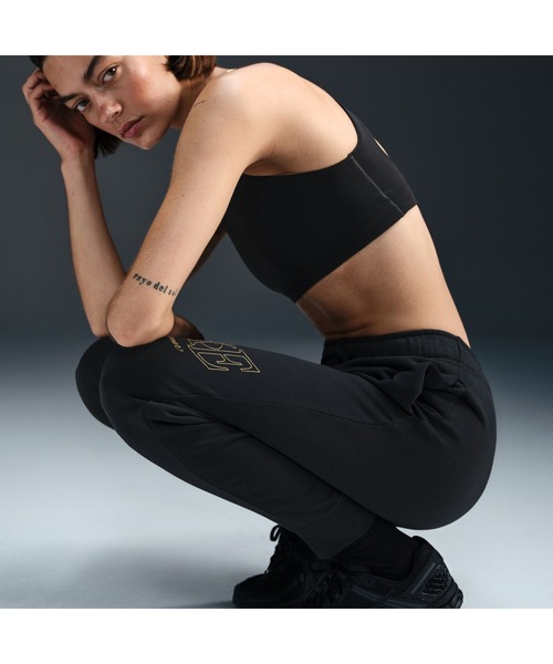 NIKE（ナイキ）の「ナイキ NIKE W NSW CLUB STD PANT SHINE（その他パンツ・レディース・ブラック・M/L/XL）」の4枚目の写真