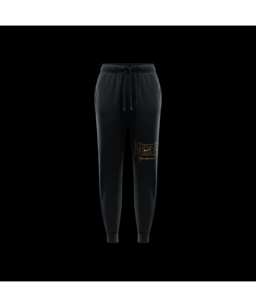 NIKE（ナイキ）の「ナイキ NIKE W NSW CLUB STD PANT SHINE（その他パンツ・レディース・ブラック・M/L/XL）」の2枚目の写真